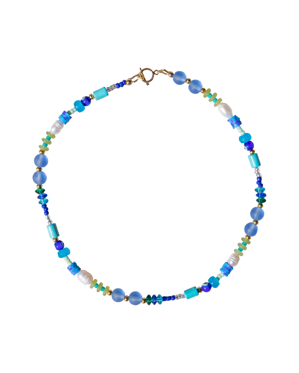 party mix beaded necklace