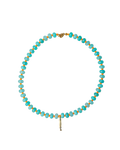 little fish big pond beaded necklace with fish charm