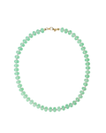 seafoam beaded necklace