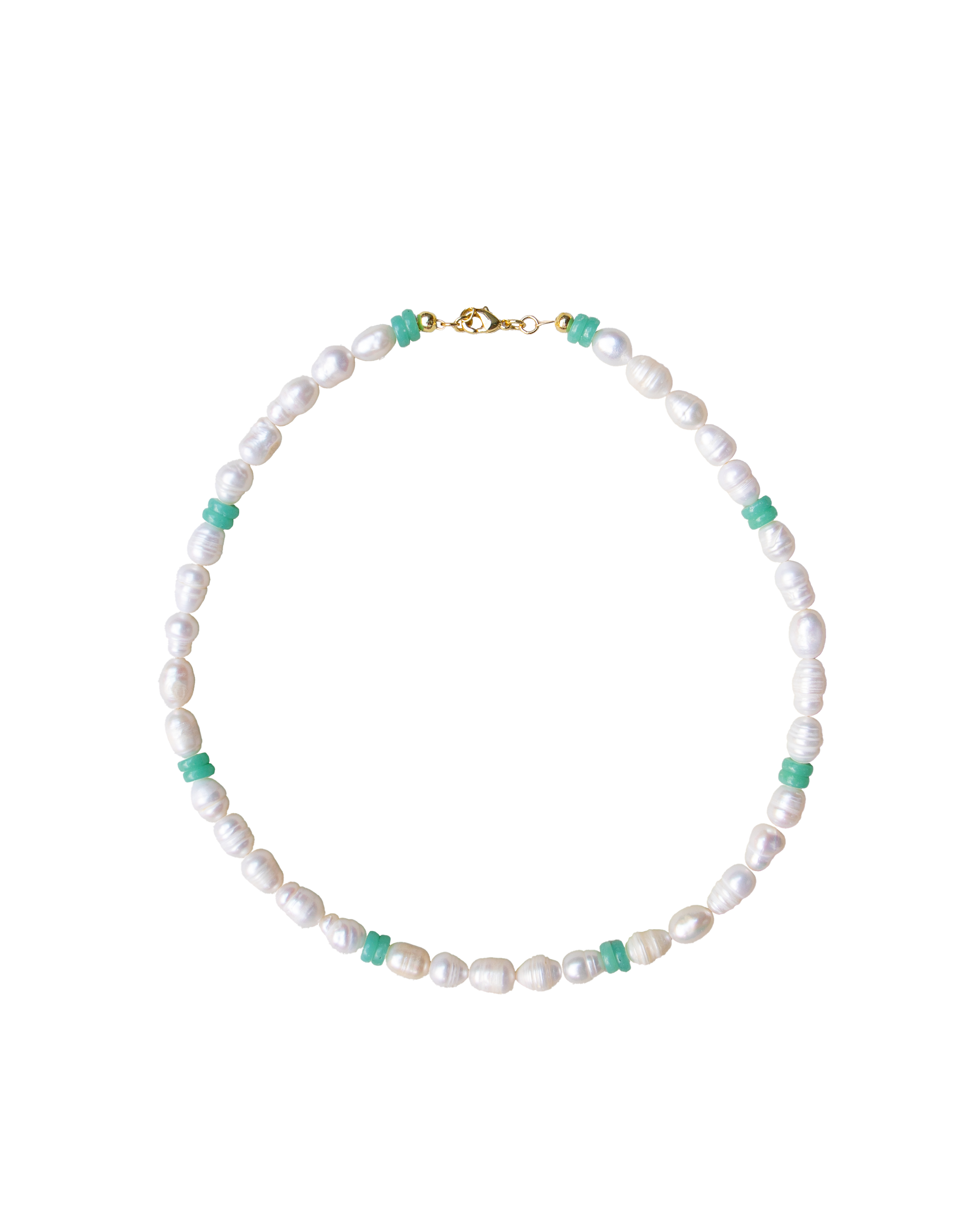 tide pool pearls beaded necklace